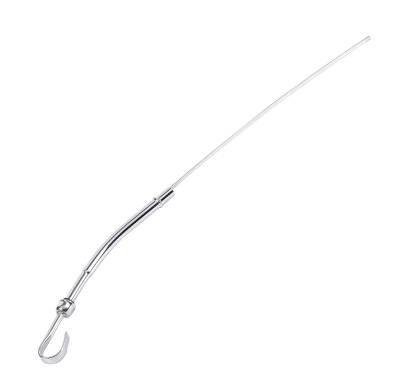Mr Gasket - Mr. Gasket 6235 Oil Dipstick And Tube Chrome Plated Block Mounted