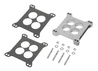 Mr Gasket - Mr. Gasket 6006 Aluminum Carburetor Spacer Kit 1 in. Ported Race Only