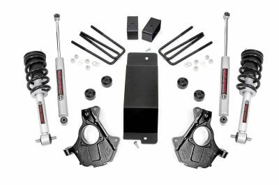 Rough Country Suspension Systems - Rough Country 3.5" Suspension Lift Kit, 14-18 Silverado/Sierra 1500 4WD; 12132