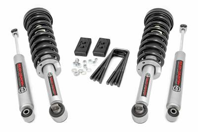 Rough Country Suspension Systems - Rough Country 2" Suspension Lift Kit, 21-24 Ford F-150 4WD; 57131