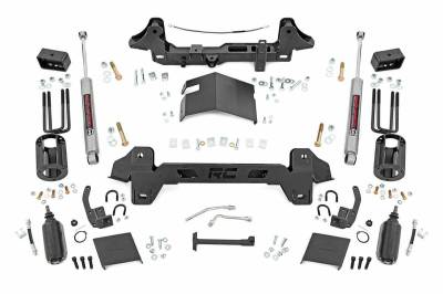 Rough Country Suspension Systems - Rough Country 6" Suspension Lift Kit, for 95-04 Tacoma; 74130