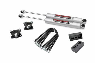 Rough Country Suspension Systems - Rough Country 2.5" Suspension Lift Kit, for 05-11 Dakota RWD; 39730