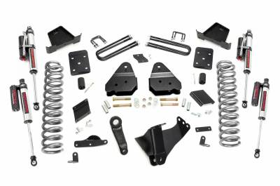 Rough Country Suspension Systems - Rough Country 4.5" Suspension Lift Kit, 15-16 F-250 Super Duty Dsl 4WD; 53450