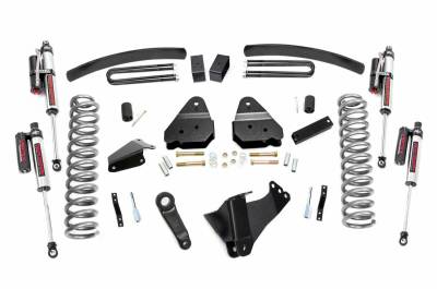 Rough Country Suspension Systems - Rough Country 6" Suspension Lift Kit, 05-07 F250/F350 Super Duty Dsl 4WD; 59350