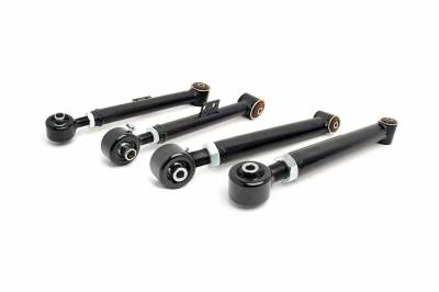 Rough Country Suspension Systems - Rough Country X-Flex Rear Upper/Lower Control Arms 2.5"-6", for Jeep TJ; 11910