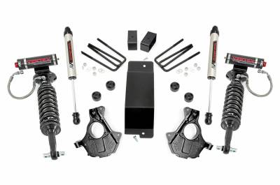 Rough Country Suspension Systems - Rough Country 3.5" Suspension Lift Kit, 14-18 Silverado/Sierra 1500 4WD; 12457