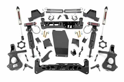 Rough Country Suspension Systems - Rough Country 7" Suspension Lift Kit, 14-18 Silverado/Sierra 1500 4WD; 17457