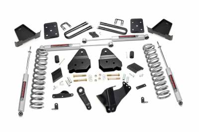 Rough Country Suspension Systems - Rough Country 4.5" Suspension Lift Kit, 15-16 F-250 Super Duty Dsl 4WD; 567.20