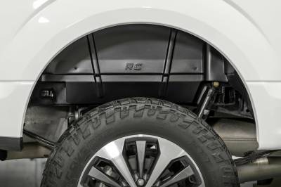 Rough Country Suspension Systems - Rough Country Rear Wheel Well Liners-Pair, 15-20 Ford F-150; 4515A