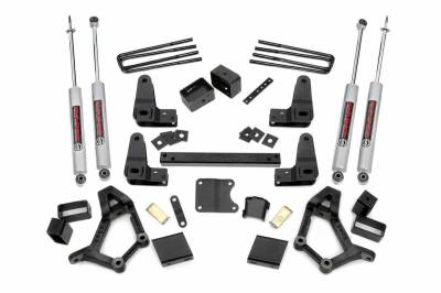 Rough Country Suspension Systems - Rough Country 4"-5" Suspension Lift Kit, for 86-95 Pickup EXT 4WD; 733.20