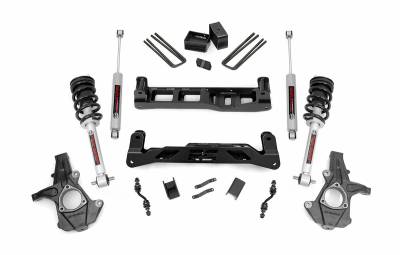 Rough Country Suspension Systems - Rough Country 5" Suspension Lift Kit, 14-18 Silverado/Sierra 1500 RWD; 24834