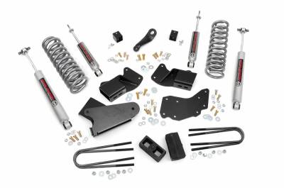 Rough Country Suspension Systems - Rough Country 4" Suspension Lift Kit, 83-97 Ford Ranger 4WD; 43030