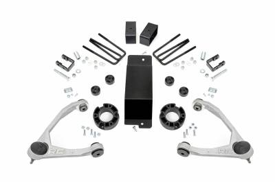 Rough Country Suspension Systems - Rough Country 3.5" Suspension Lift Kit, 14-16 Sierra 1500 Denali; 18901