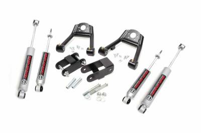 Rough Country Suspension Systems - Rough Country 1.5"-2" Suspension Lift Kit, for 86-97 Hardbody 4WD; 80530