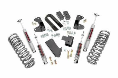 Rough Country Suspension Systems - Rough Country 2.5" Suspension Lift Kit, 80-96 Ford Bronco 4WD; 42530