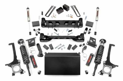 Rough Country Suspension Systems - Rough Country 6" Suspension Lift Kit, for 07-15 Tundra 4WD; 75457