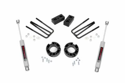 Rough Country Suspension Systems - Rough Country 3.5" Suspension Lift Kit, 07-13 Silverado/Sierra 1500 RWD; 26830