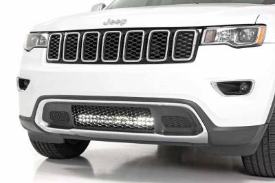 Rough Country Suspension Systems - Rough Country Bumper Mount 20" LED Light Bar Kit, for Gr Cherokee WK2; 70773DRL