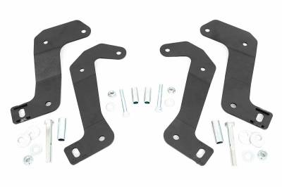 Rough Country Suspension Systems - Rough Country Front Control Arm Relocation Kit 3.5"-6", for Jeep JL/JT; 110602