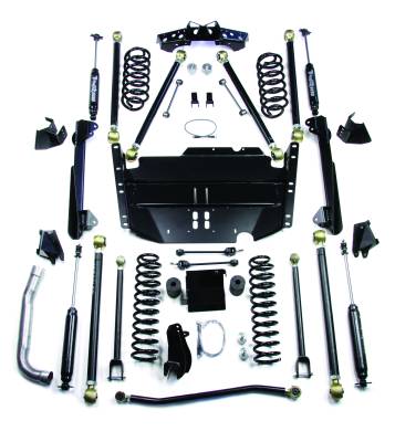 Teraflex - Teraflex 5" Pro LCG Long Arm Suspension Lift Kit, for Wrangler TJ; 1249575