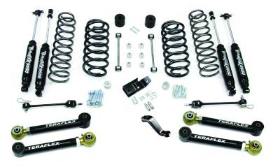 Teraflex - Teraflex 4" Suspension System Suspension Lift Kit, for Wrangler TJ; 1456432