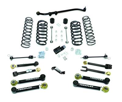 Teraflex - Teraflex 4" Suspension System Suspension Lift Kit, for Wrangler TJ; 1456450