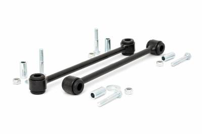 Rough Country Suspension Systems - Rough Country Rear Sway Bar Links fits 6" Lift, for Wrangler JK; 1017