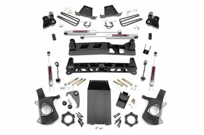 Rough Country Suspension Systems - Rough Country 6" Suspension Lift Kit, 99-06 Silverado/Sierra 1500 4WD; 27220A