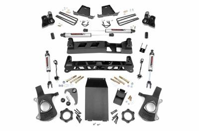 Rough Country Suspension Systems - Rough Country 6" Suspension Lift Kit, 99-06 Silverado/Sierra 1500 4WD; 27270