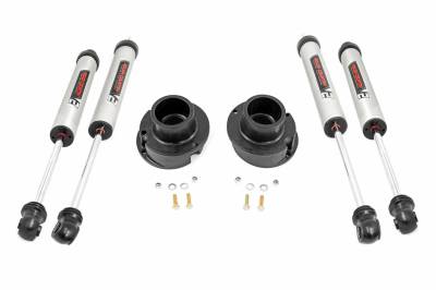 Rough Country Suspension Systems - Rough Country 2.5" Suspension Leveling Kit, for 13-24 Ram HD Leaf 4WD; 37770