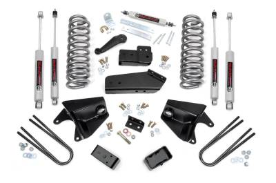 Rough Country Suspension Systems - Rough Country 4" Suspension Lift Kit, 80-96 Ford Bronco 4WD; 465B.20