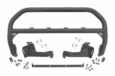 Rough Country Suspension Systems - Rough Country Front Bumper Nudge Bar-Black, 21-24 Bronco Sport; 51040