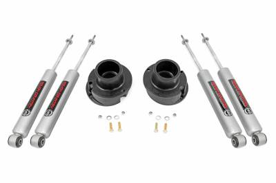 Rough Country Suspension Systems - Rough Country 2.5" Suspension Leveling Kit, for 13-24 Ram HD Coil 4WD; 37735