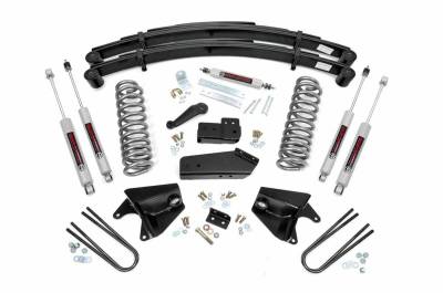 Rough Country Suspension Systems - Rough Country 4" Suspension Lift Kit, 80-96 Ford F-150 4WD; 52030