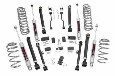 Rough Country Suspension Systems - Rough Country 4" Suspension Lift Kit, for 93-98 Grand Cherokee ZJ 4WD; 68820