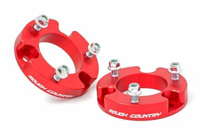 Rough Country Suspension Systems - Rough Country 2" Suspension Leveling Kit, for 05-23 Tacoma; 744RED