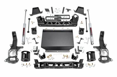 Rough Country Suspension Systems - Rough Country 6" Suspension Lift Kit, for 16-24 Titan XD 4WD; 87730