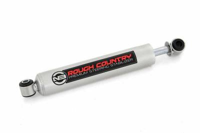 Rough Country Suspension Systems - Rough Country N3 Single Steering Stabilizer 0-6" Lift, for Jeep JL/JT; 8730530