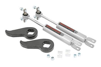 Rough Country Suspension Systems - Rough Country 1.5"-2" Suspension Leveling Kit, 20-24 Silverado/Sierra HD; 959430