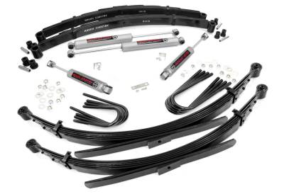 Rough Country Suspension Systems - Rough Country 2" Suspension Lift Kit, 73-76 GM 1500 Truck/SUV 4WD; 18530