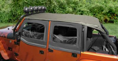 Rugged Ridge - Rugged Ridge 13592.36 Pocket Island Topper Khaki for Jeep Wrangler Unlimited