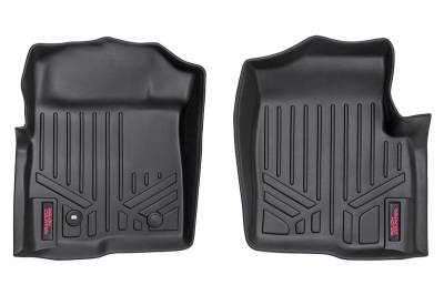 Rough Country Suspension Systems - Rough Country Front Floor Liners-Black, 04-08 Ford F-150; M-5041