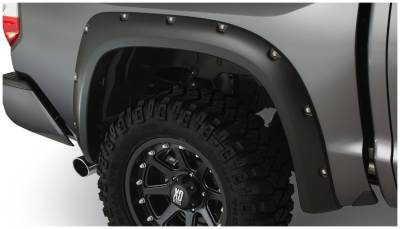 Bushwacker - Bushwacker Pocket Style Rear Fender Flares-Black, for Tundra; 30040-02