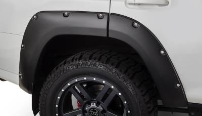 Bushwacker - Bushwacker Pocket Style Rear Fender Flares-Black, for 4Runner; 30046-02