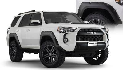 Bushwacker - Bushwacker Pocket Style Front/Rear Fender Flares-Black, for 4Runner; 30921-02