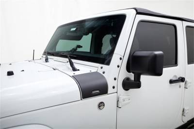 Bushwacker - Bushwacker Trail Armor Side Cowl Guards-Black, for Jeep JK; 14015