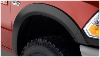 Bushwacker - Bushwacker OE Style Front Fender Flares-Black, for Dodge Ram; 50043-02