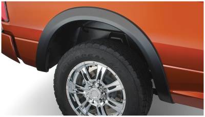 Bushwacker - Bushwacker OE Style Rear Fender Flares-Black, for Dodge Ram; 50040-02