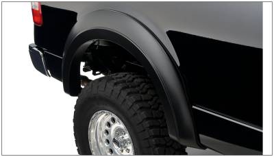 Bushwacker - Bushwacker Extend-a-Fender Rear Fender Flares-Black, Ford F-150; 20052-02