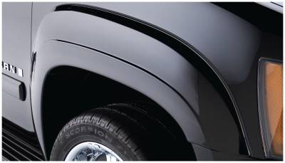 Bushwacker - Bushwacker OE Style Front Fender Flares-Black, Avalanche/Suburban; 40063-02